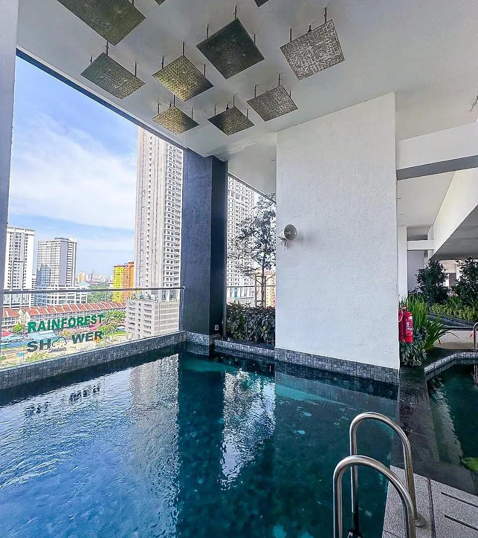 9-14 Pax Friends & Family Suites Infinity Pool & Sky Deck Penang Top View - Georgetown Penang Jelutong