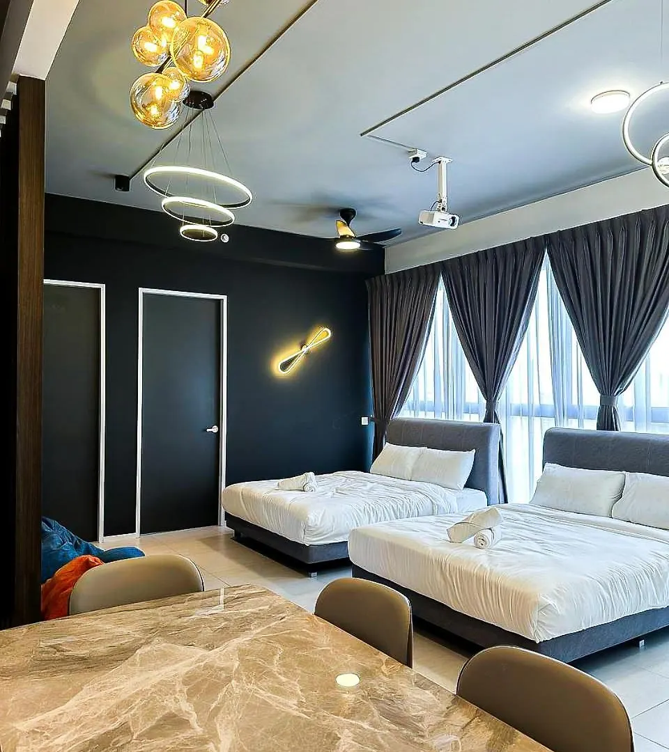 Apartment 9-14 Pax Friends & Family Suites Infinity Pool & Sky Deck Penang Top View - Georgetown Penang Jelutong Malaysia